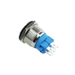 Hot Sale 19mm 250V LED Momentary Latching Push Button Switch