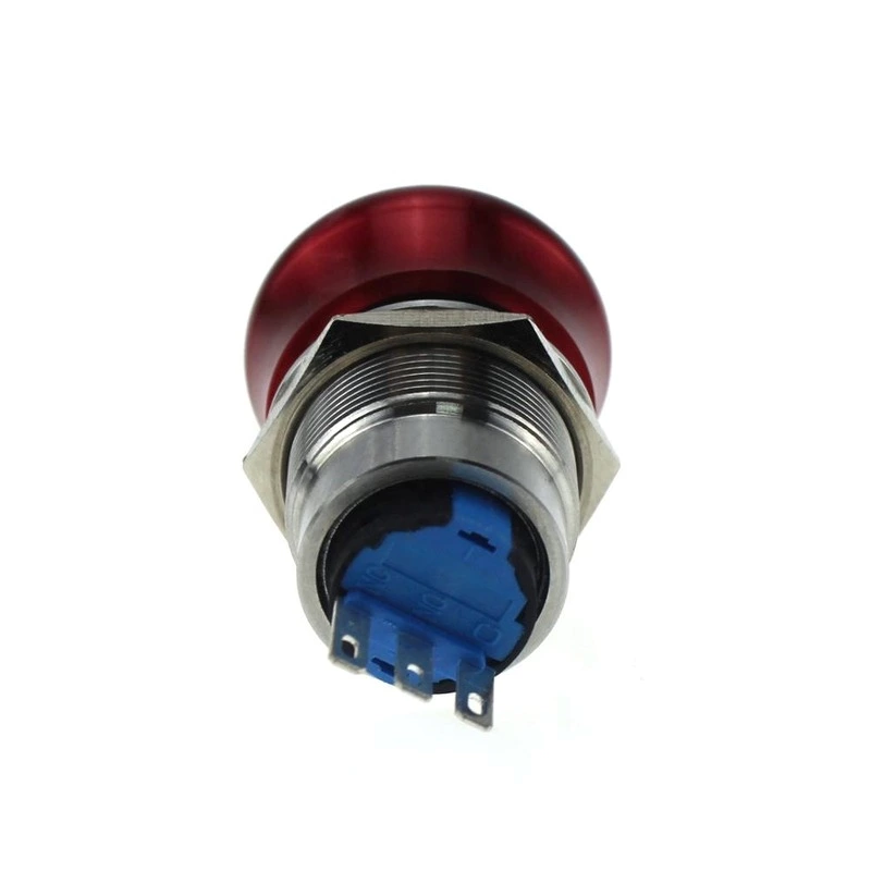 Hot sale ABS25S stainless steel panel LED metal push button