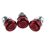 Hot sale ABS25S stainless steel panel LED metal push button