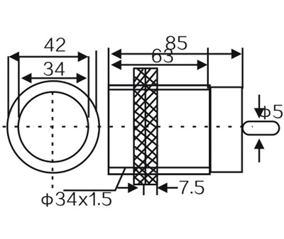 CM35 M35 capacitance proximity switch sensor