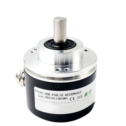 BISS-C Serial Singleturn Absolute Encoders, SSI Gray Code Output, Single-turn Resolution of 4096, Flange Form for Clamping, Silk Hole Mounting