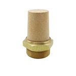 Air Silencer brass copper Fittings Pneumatic Valve Flat End Exhaust Muffler