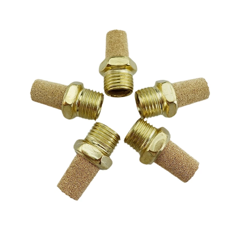 Air Silencer Pneumatic Valve Flat End Exhaust Muffler BSL-01 BSL-02 BSL-03 BSL-04