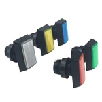 33*50 Rectangular Arcade Button Game Machine with Light Button Switch Yellow with Bracket Micro Light DC12V 3A