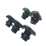 33*50 Rectangular Arcade Button Game Machine with Light Button Switch Green with Bracket Micro Light DC12V 3A