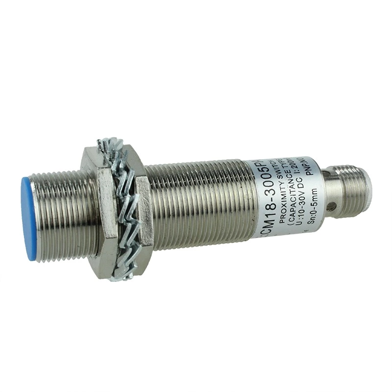 CM18-3005PAT 5mm PNP Flush Type Stainless Steel Shell Capacitive Sensor Proximity Switch