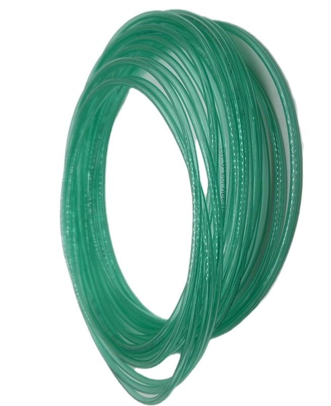Polyurethane Tube Hose Pipe Pneumatic Pipe PU Hose Pu air hose 4 * 2.5 transparent green 10 meters