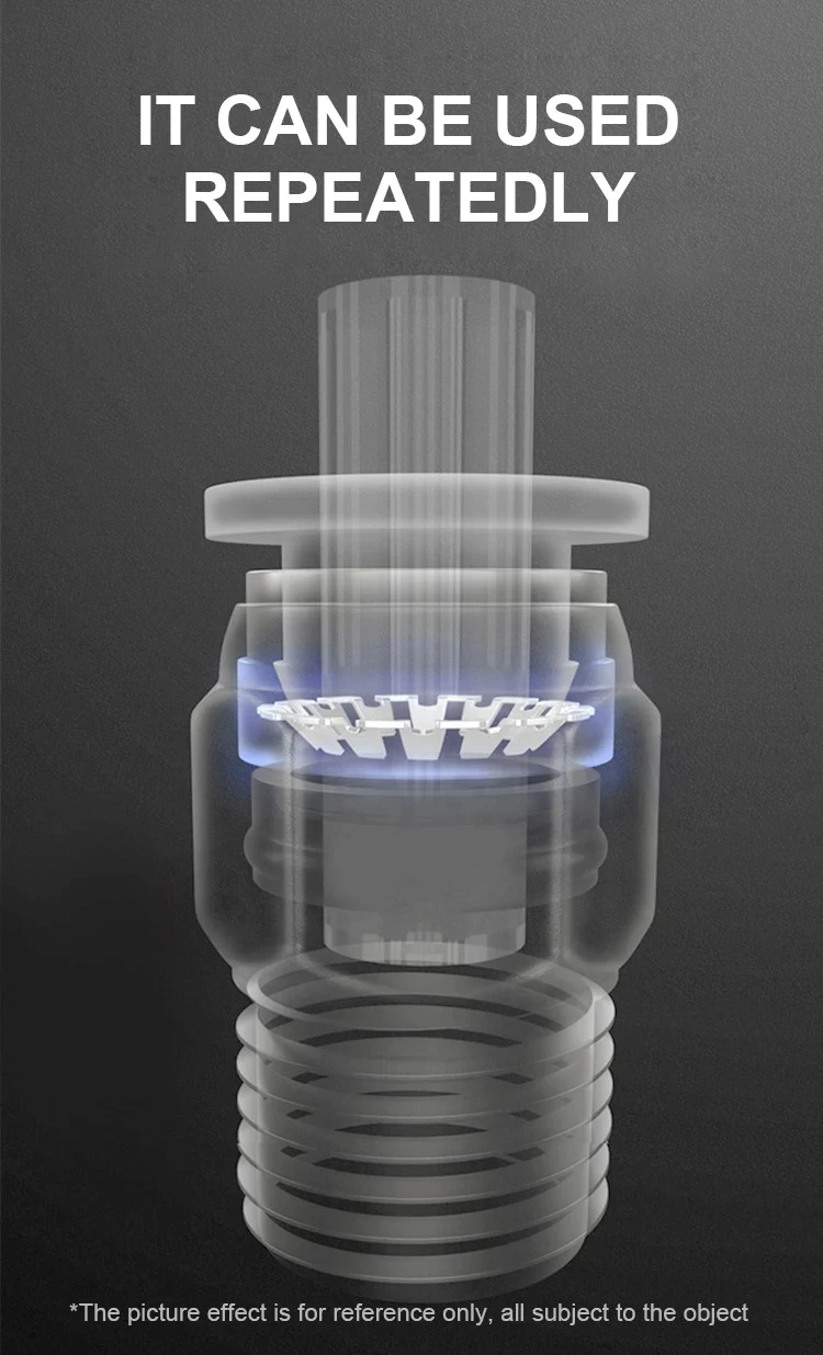 Air Silencer Pneumatic Valve Flat End Exhaust Muffler BSL-10