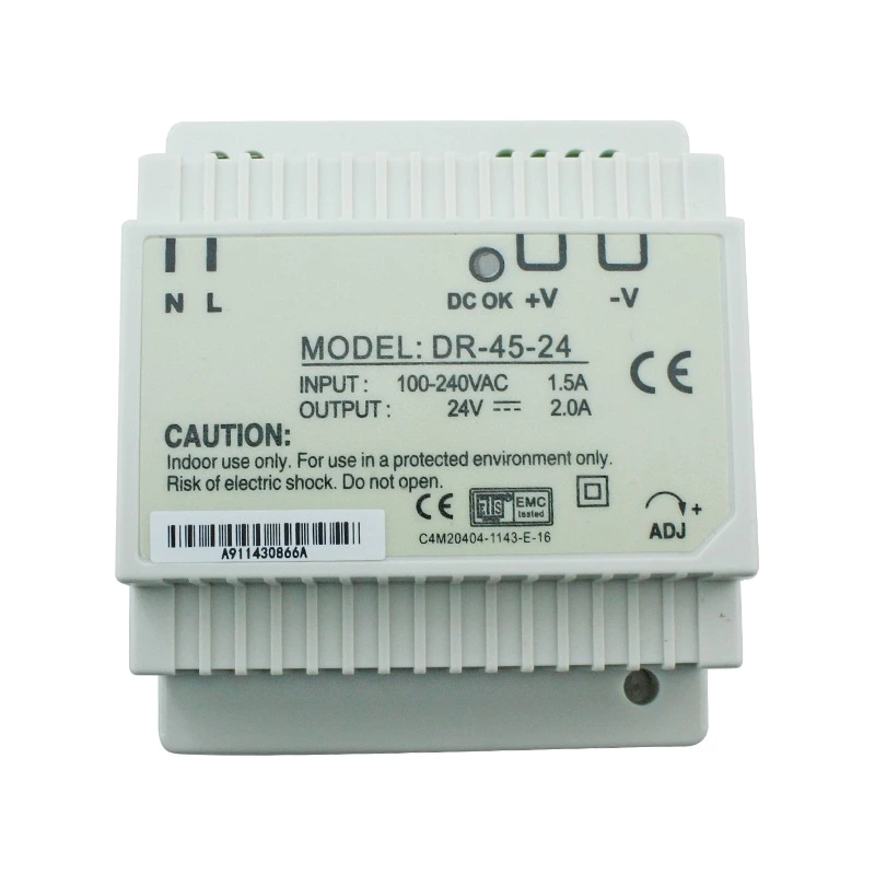 DR-45-24 24V 2A Single Output Smps 48w Din Rail Power Supply Switching