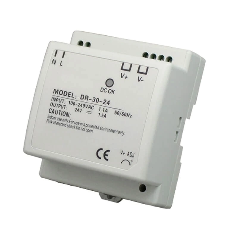 DR-30W Series Single Output DIN Rail Power Supply