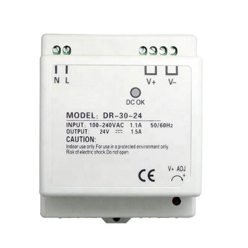 DR-30W Series Single Output DIN Rail Power Supply
