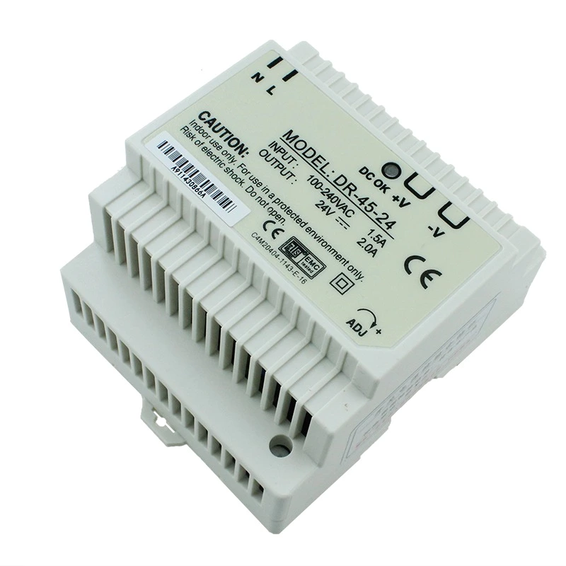 DR-45-24 24V 2A Single Output Smps 48w Din Rail Power Supply Switching
