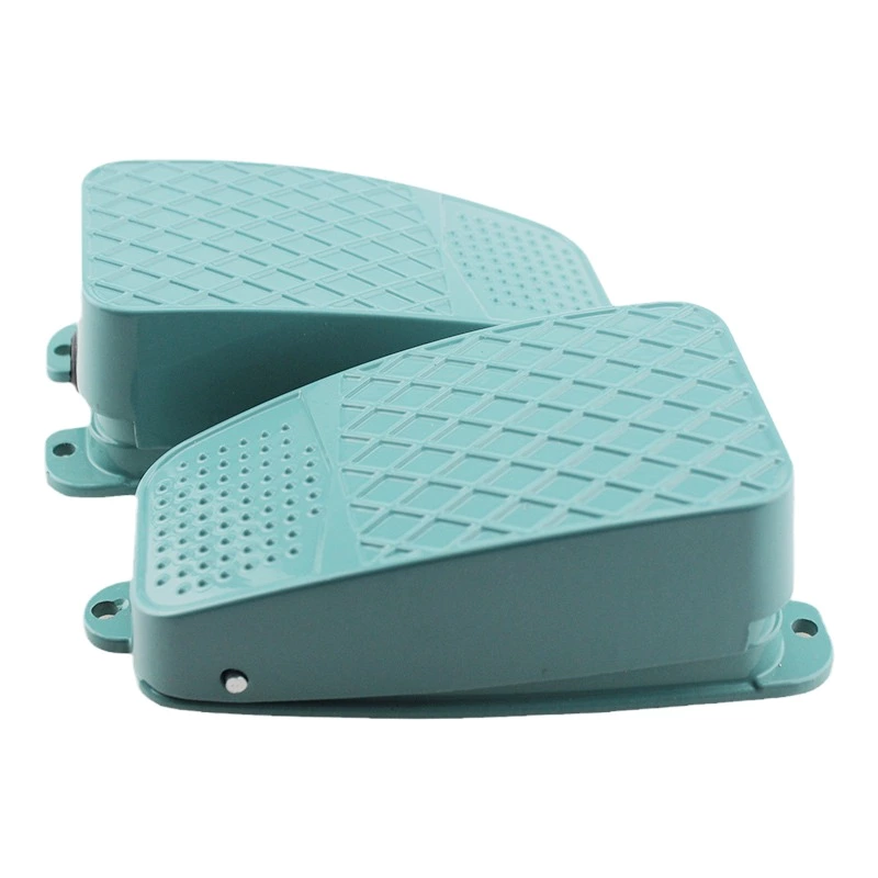 FS-3 Pedal switch foot switch single in green foot switch , without cable, Silver contact Self-locking