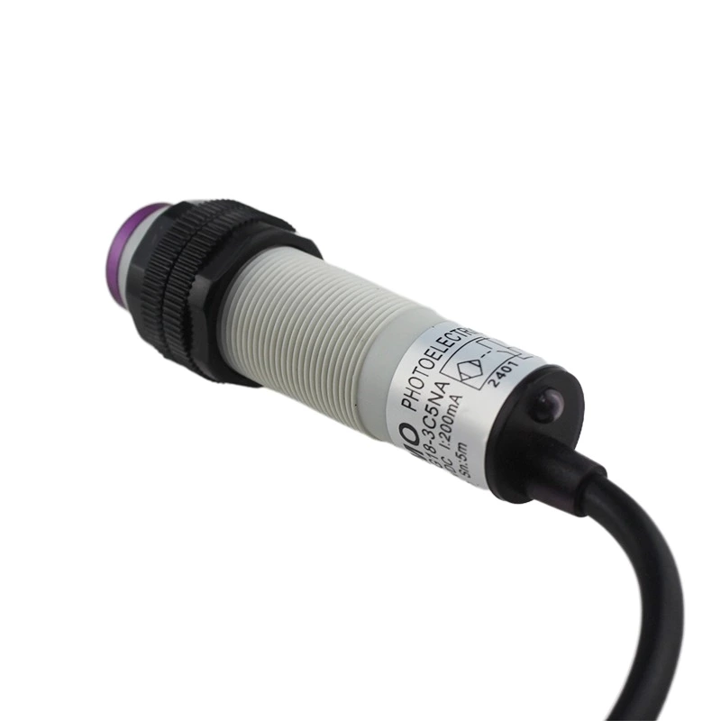 G18-3C5NA NPN NO Detection Distance Photoelectric Switch Sensor
