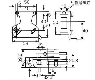 G50-3B4PC retro-reflective photoelectric switch