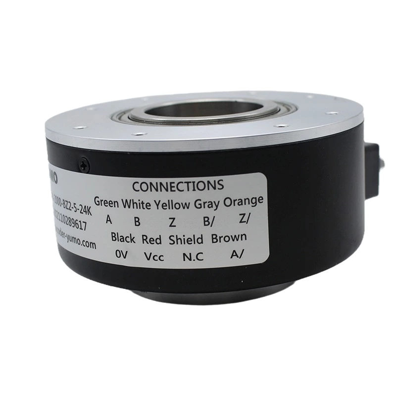 IHA8030-302J-2000-BZ2-5-24K Hollow shaft encoder line driver output 360 degree rotary encoder