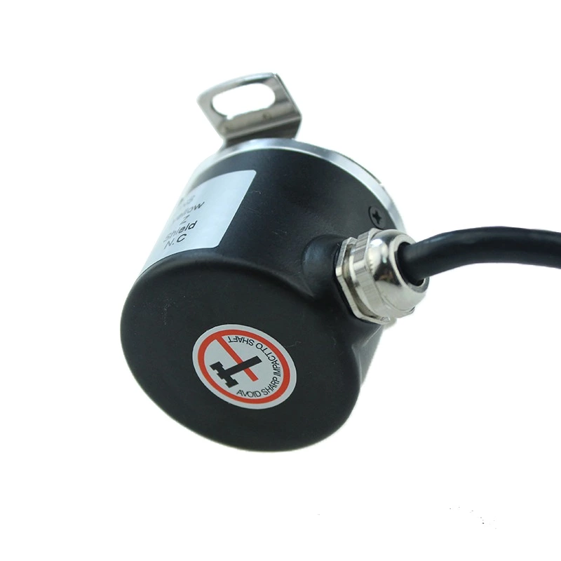 Hot Sale 38mm Square Flange Hollow Shaft Incremental Rotary Encoder