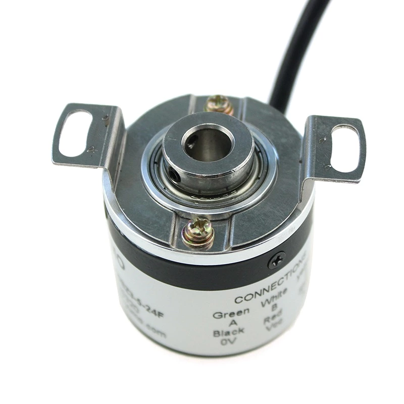 Hot Sale 8mm Half Hollow Shaft 600ppr Push Pull Incremental Rotary Encoder