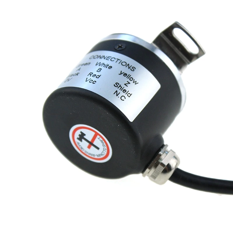 Hot Sale 8mm Half Hollow Shaft 600ppr Push Pull Incremental Rotary Encoder