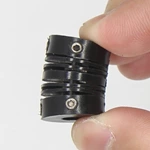 LR2 series electric motor shaft flexible plastic quick rubber coupling