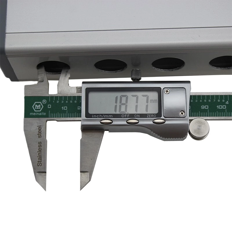 19mm Waterproof Aluminium Alloy Metal Push Button Switch Box Outdoor Power Control Box with 5 Holes