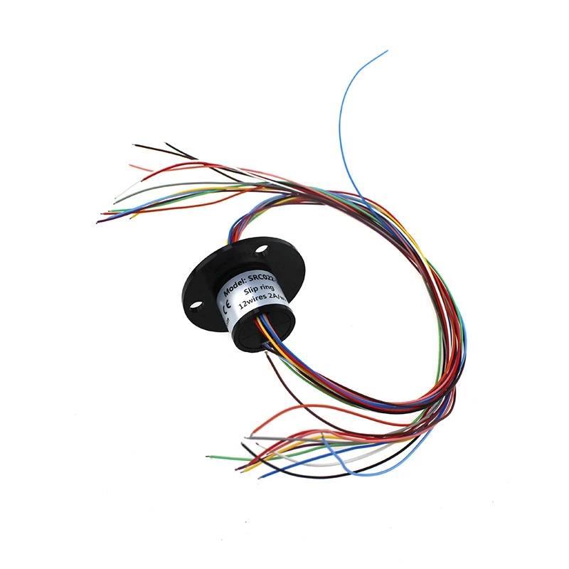 SRC022-12 22mm 12rings 2A Carbon Brush Holder Slip Ring