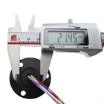 SRC022-12 22mm 12rings 2A Carbon Brush Holder Slip Ring