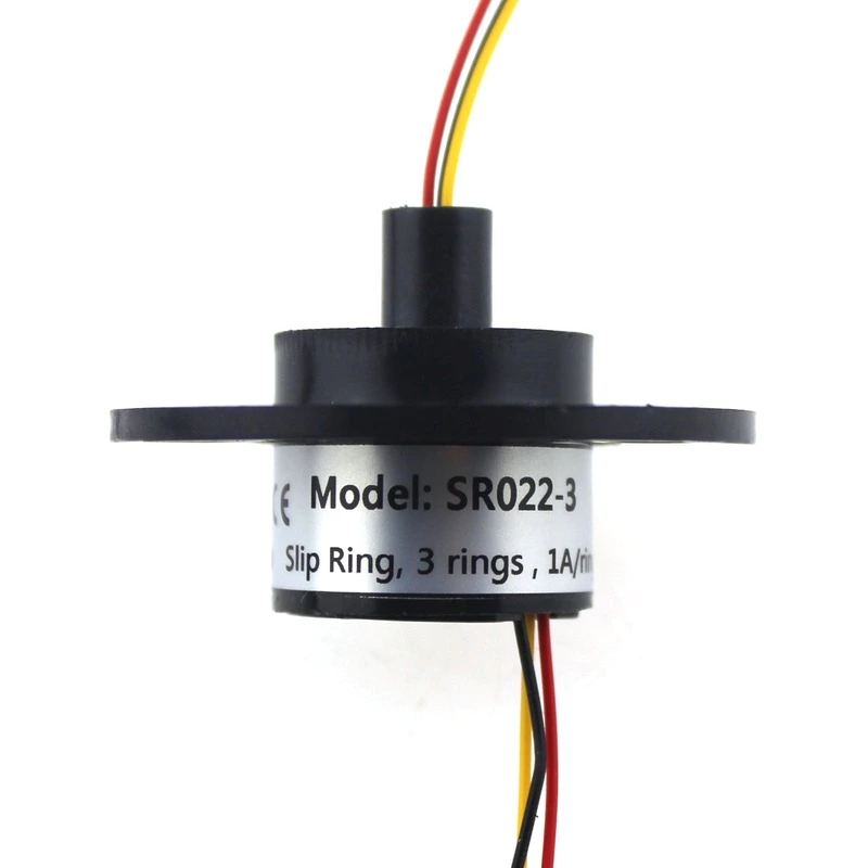 Capsule Slip Ring OD 22mm 3 Circuits 1A Electrical Contacts with CE,ROHS Certificated