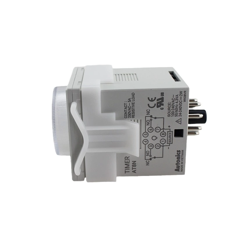 Autonics AT8N Time Relay Multi-function Digital Timer with Analog Dial Control With Relay Socket
