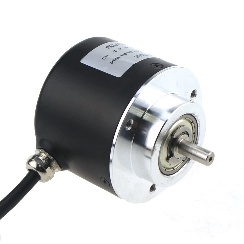 ISC5806-401-1000-BZ1-524-L Outer diameter 58mm Solid Shaft Incremental Optical Rotary Encoder