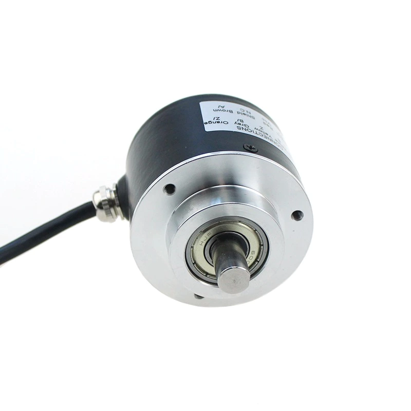 ISC5810-401-2000-BZ1-524-L Outer diameter 58mm Solid Shaft Incremental Optical Rotary Encoder