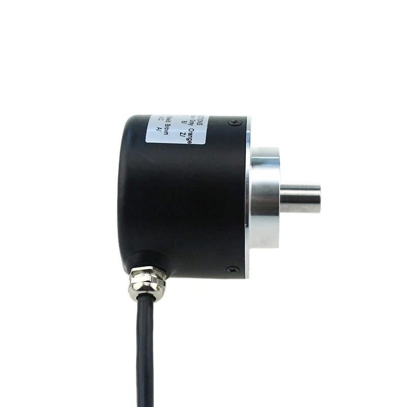 ISC5810-401-2000-BZ1-524-L Outer diameter 58mm Solid Shaft Incremental Optical Rotary Encoder