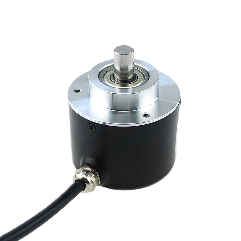 ISC5810-401-2000-BZ1-524-L Outer diameter 58mm Solid Shaft Incremental Optical Rotary Encoder