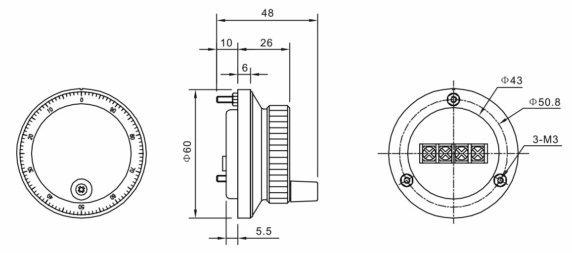 ISM6045 100ppr Cnc Mpg Pulse Generator