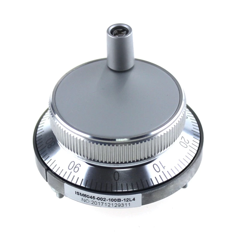 ISM6045-002-100B-12L4 Manual Pulse Generator CNC Hand wheel Manual Encoder 2 channel encoder