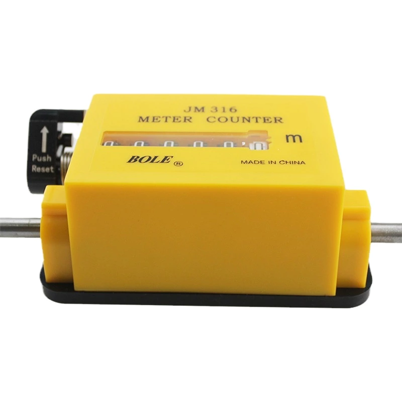 Meter Counter JM 316 Clockwise/Anti Clockwise mechanical meter counter with wheel