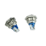 19MM Dome Button 2Pin Screw Terminal Momentary Waterproof Metal Button Switch