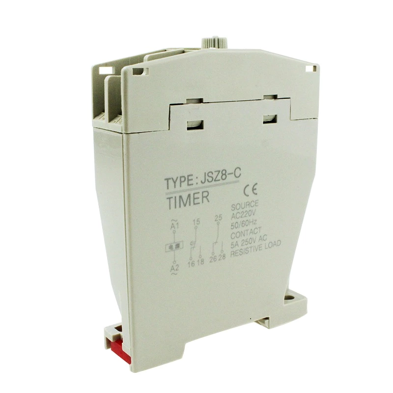 JSZ8 AC220V Mini Time Off Delay Relay