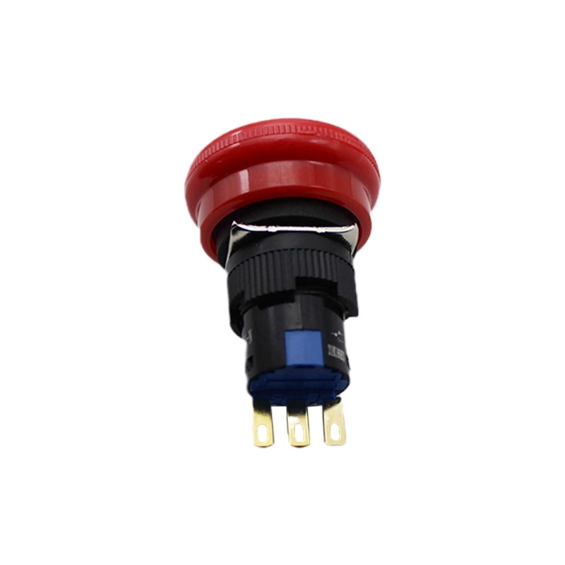 16mm Emegency stop push button switch K16-811-N 3pins Good quality