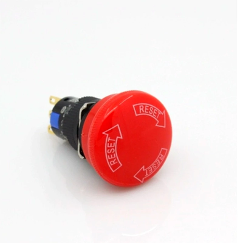 16mm Emegency stop push button switch K16-811-N 3pins Good quality