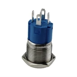 LA16AJSF Ip67 Waretproof White Led Ring Illuminated Metal Push Button