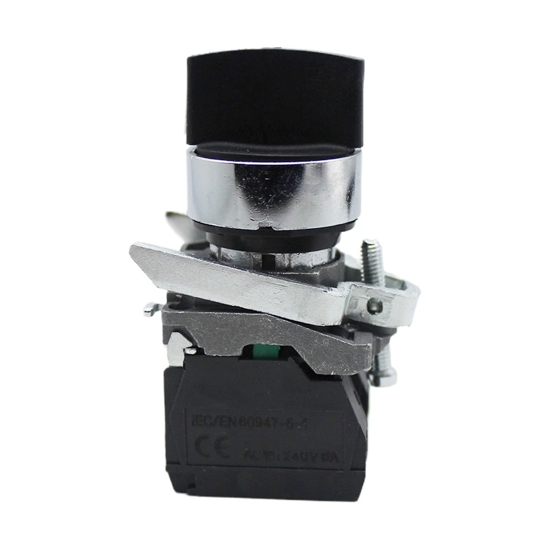 3 Position Selector Rotary Push Button Push Button Switch with Electrical Standard Handle LAY4-BD33