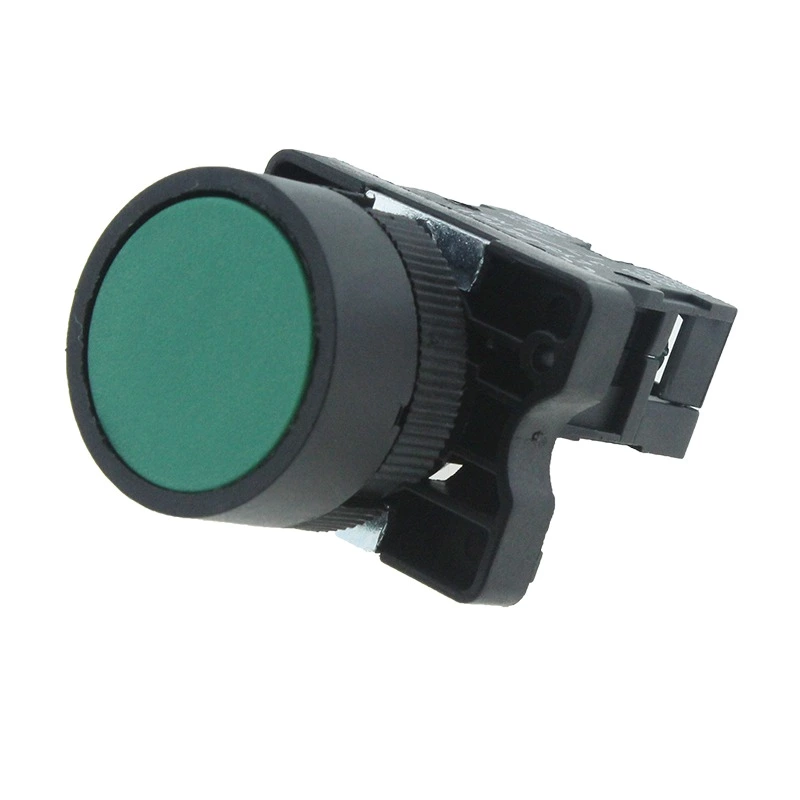 LAY5-EA31 22mm Industrial Electrical Flush Spring Return Green Push Button Switch Industrial Switch