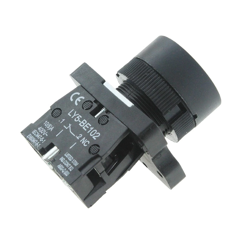 LAY50-EA42 Plastic Flush Flat Electrical Circuits Control Red Head Push Button Switch