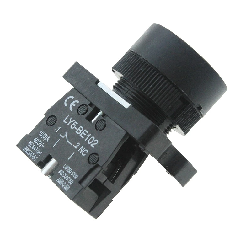 LAY50-EA42 Plastic Flush Flat Electrical Circuits Control Red Head Push Button Switch