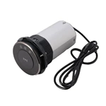 EU Plug Three-position high level WIFI smart Motorized kitchen Bluetooth socket with USB-C led light 15W wireless charging