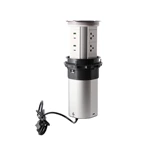 WiFi Smart Motorized Socket QI wireless charger Intelligent Elevation Electrical Outlet Motorized Lift Pop up USB Charger Socket kitchen cabinets showroom