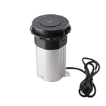 WiFi Smart Motorized Socket QI wireless charger Intelligent Elevation Electrical Outlet Motorized Lift Pop up USB Charger Socket kitchen cabinets showroom