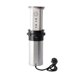 Pop up socket by voice command WiFi Smart Motorized Socket QI wireless charger Intelligent Elevation Electrical Outlet Motorized Lift