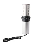 Pop up socket by voice command WiFi Smart Motorized Socket QI wireless charger Intelligent Elevation Electrical Outlet Motorized Lift